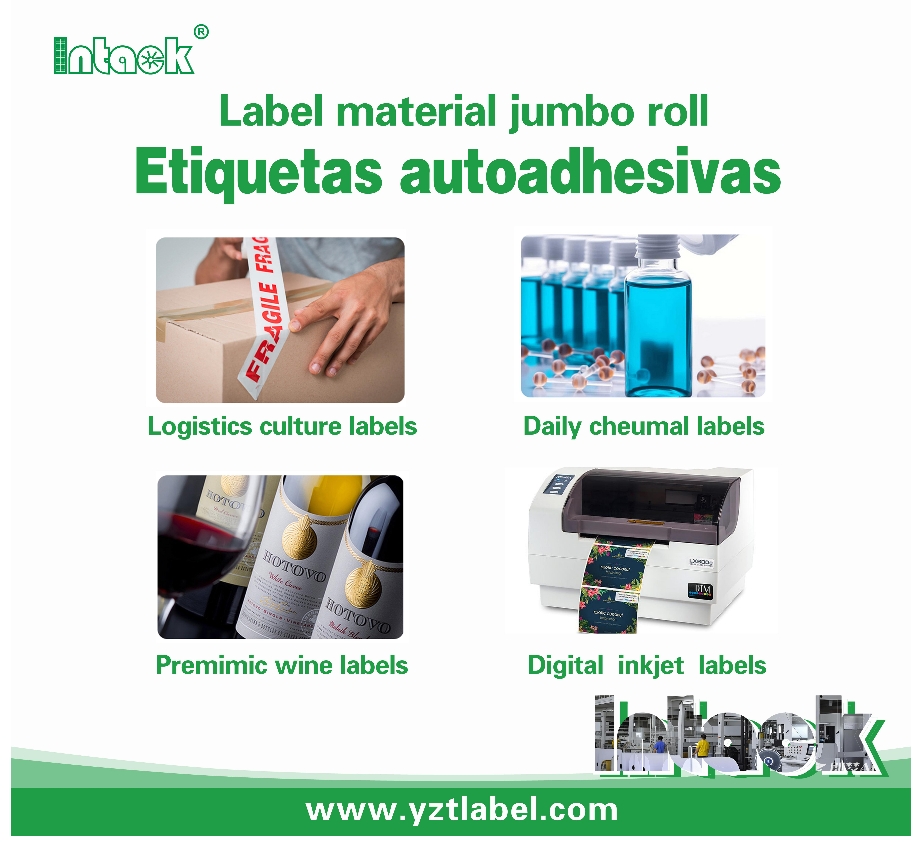 label material jumbo roll